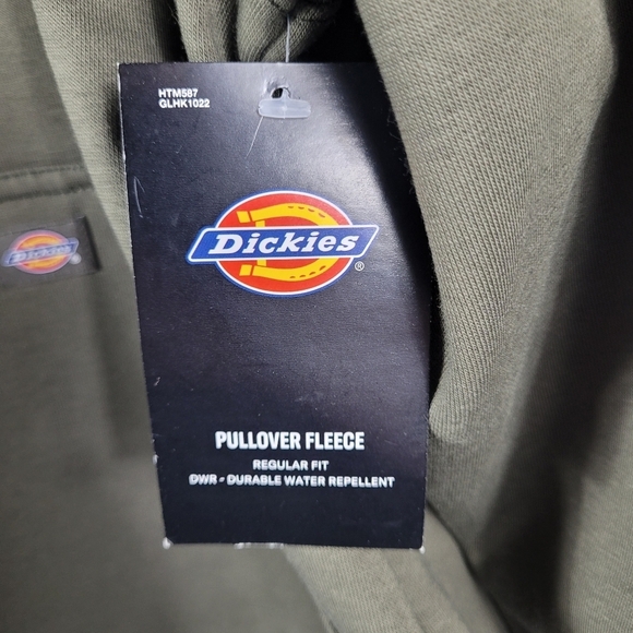 Dickies Men's Hoodie Water Repellent Sleeve Logo Sweatshirt Sz L TW22BMS NWT - Picture 6 of 7